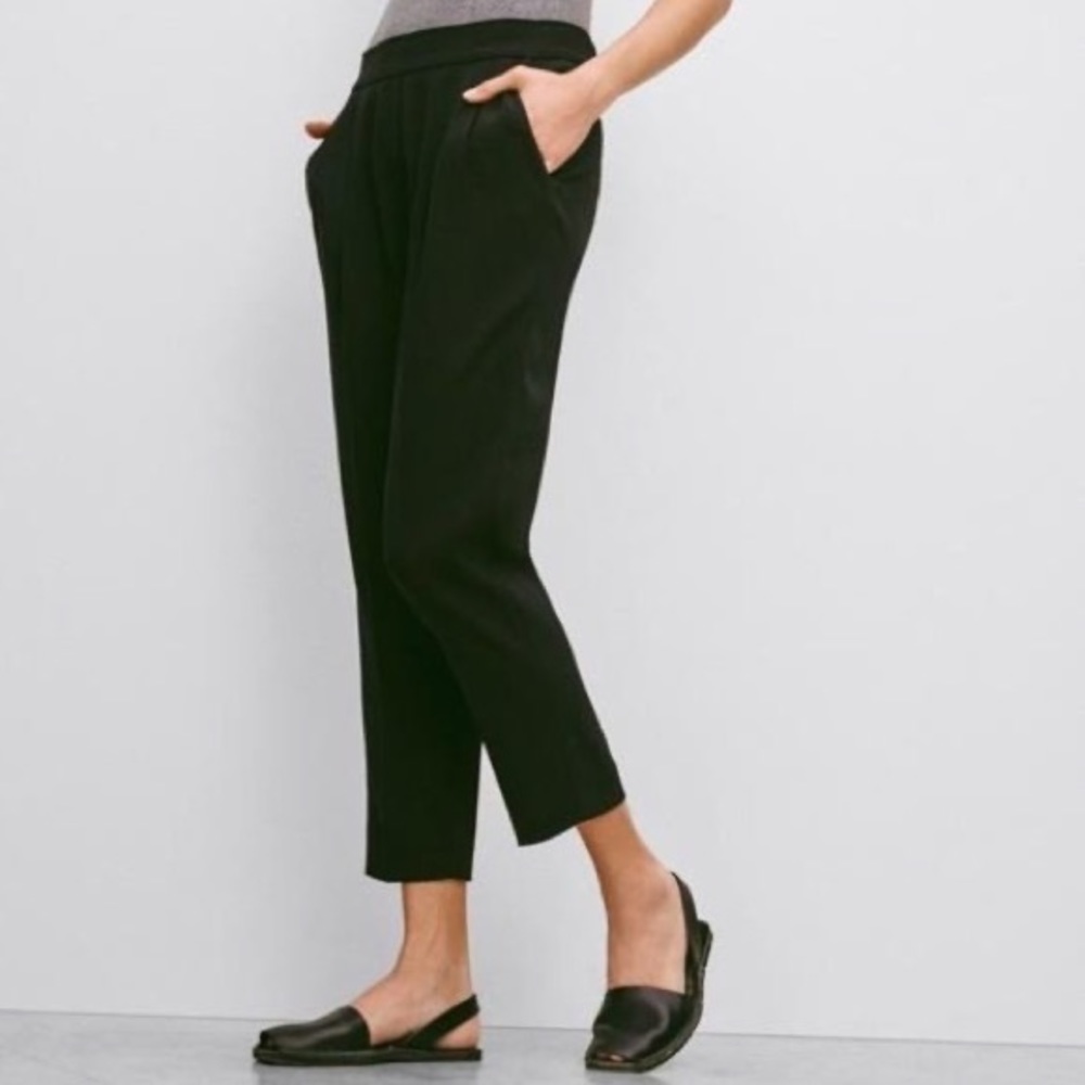 ARITZIA BABATON COHEN VEGAN SUEDE CROPPED PANT SIZE 8